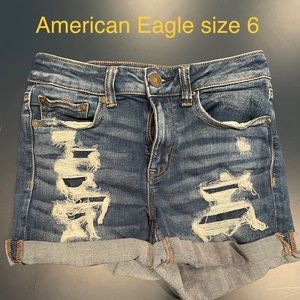 American Eagle MIDI Jean Shorts